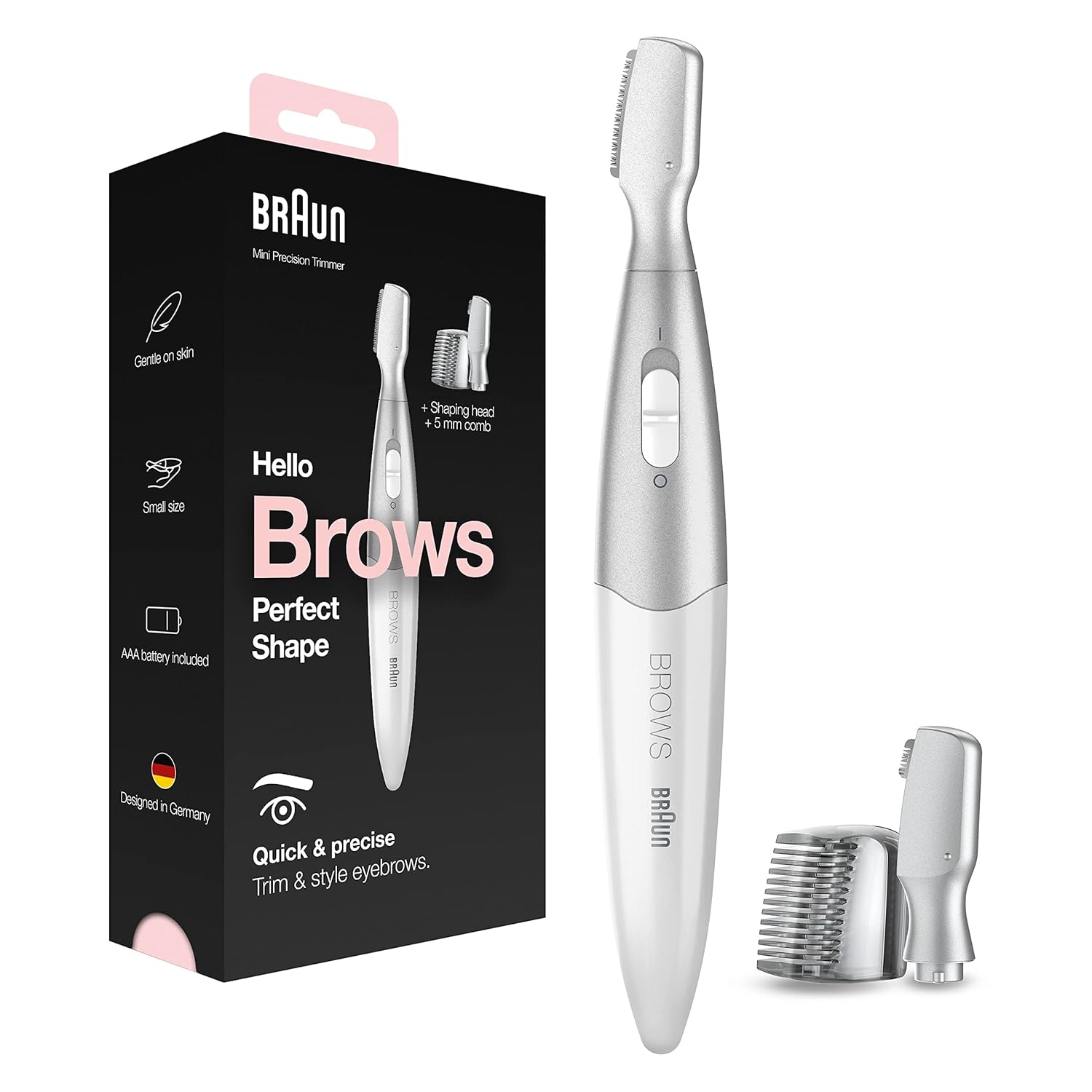 Дамски тример за вежди Braun EyeBrow FG1106
