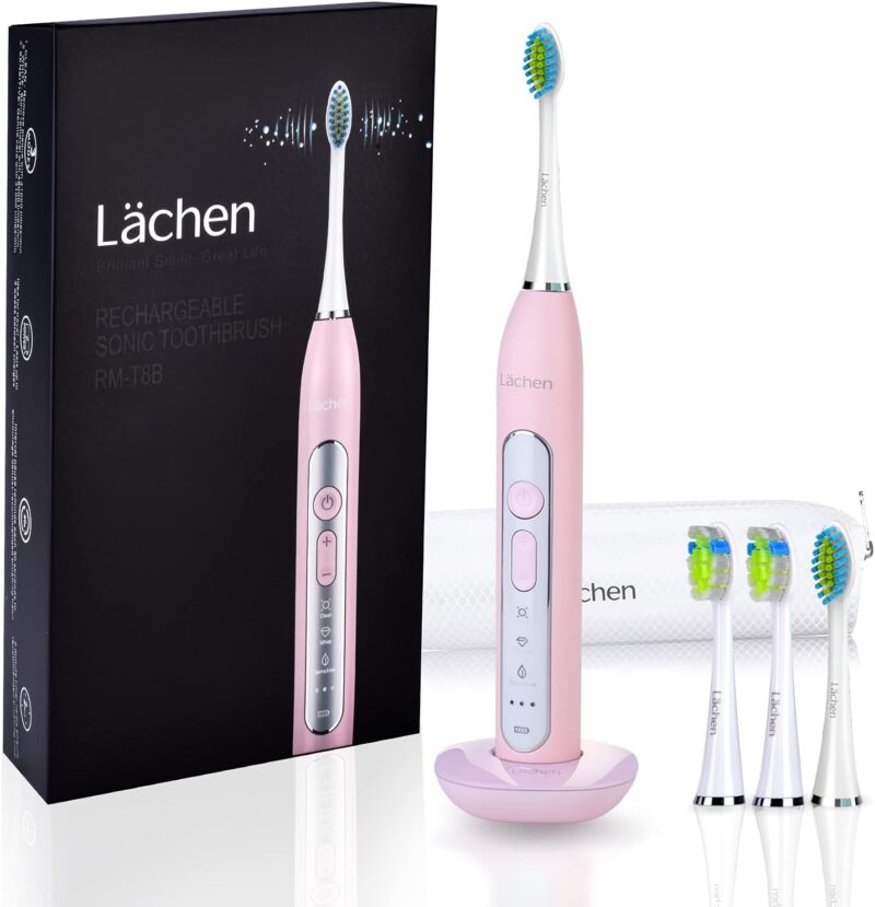 Ел. четка за зъби Lachen RM-T8B Sonic Pink