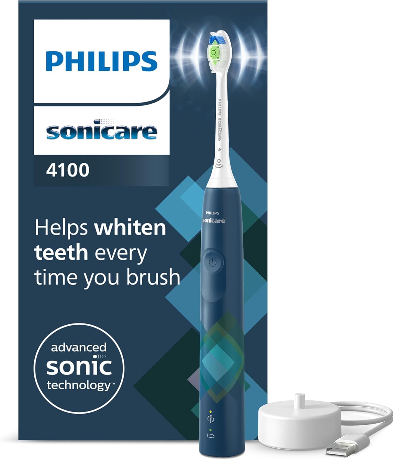 Ел. четка за зъби Philips Sonicare 4100 Series HX3689 Blue