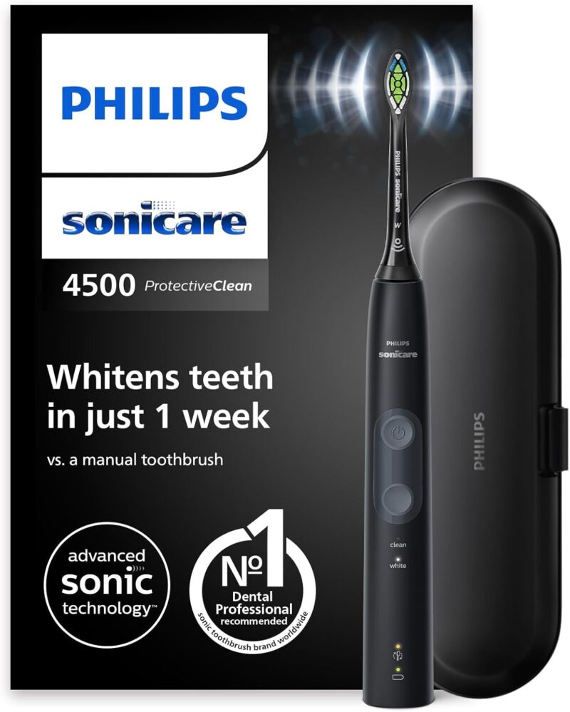 Ел. четка за зъби Philips Sonicare ProtectiveClean 4500 Series HX6830 Black