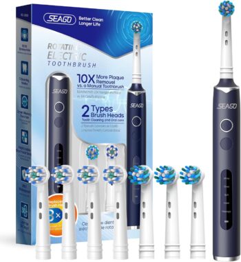 Ел. четка за зъби Seago SG-2603 Sonic Blue