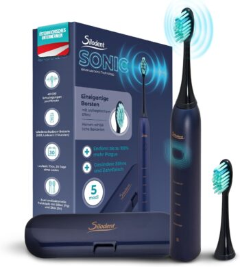 Ел. четка за зъби Silodent Sonic Premium Midnight Blue