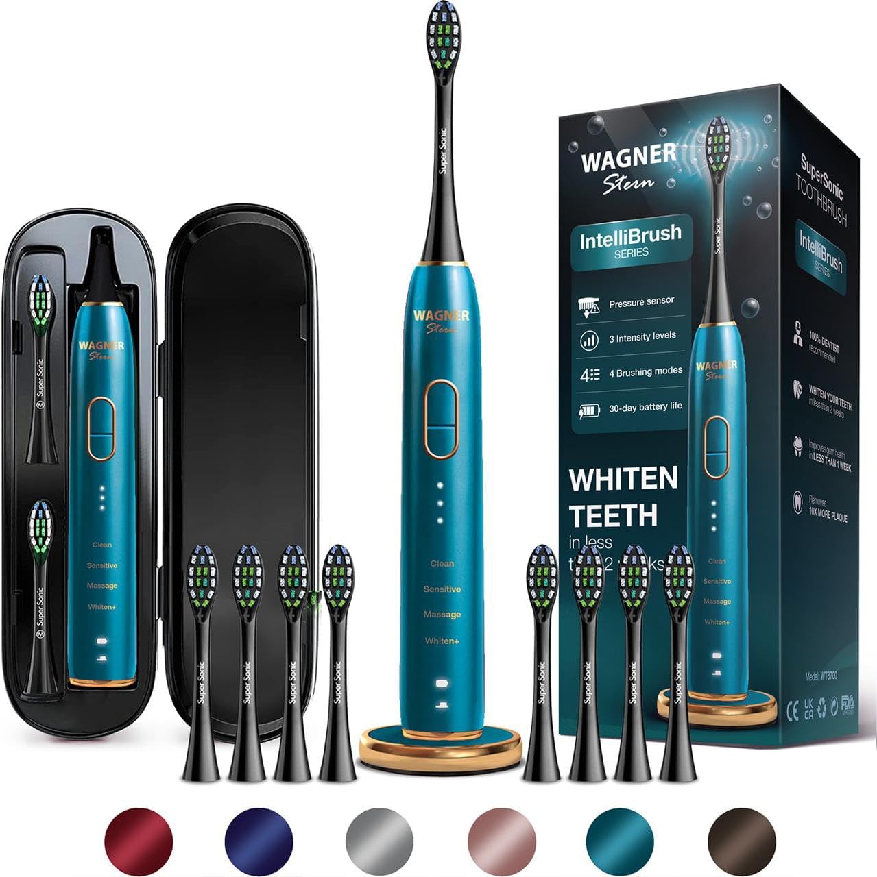 Ел. четка за зъби Wagner Stern IntelliBrush Series Emerald Wave