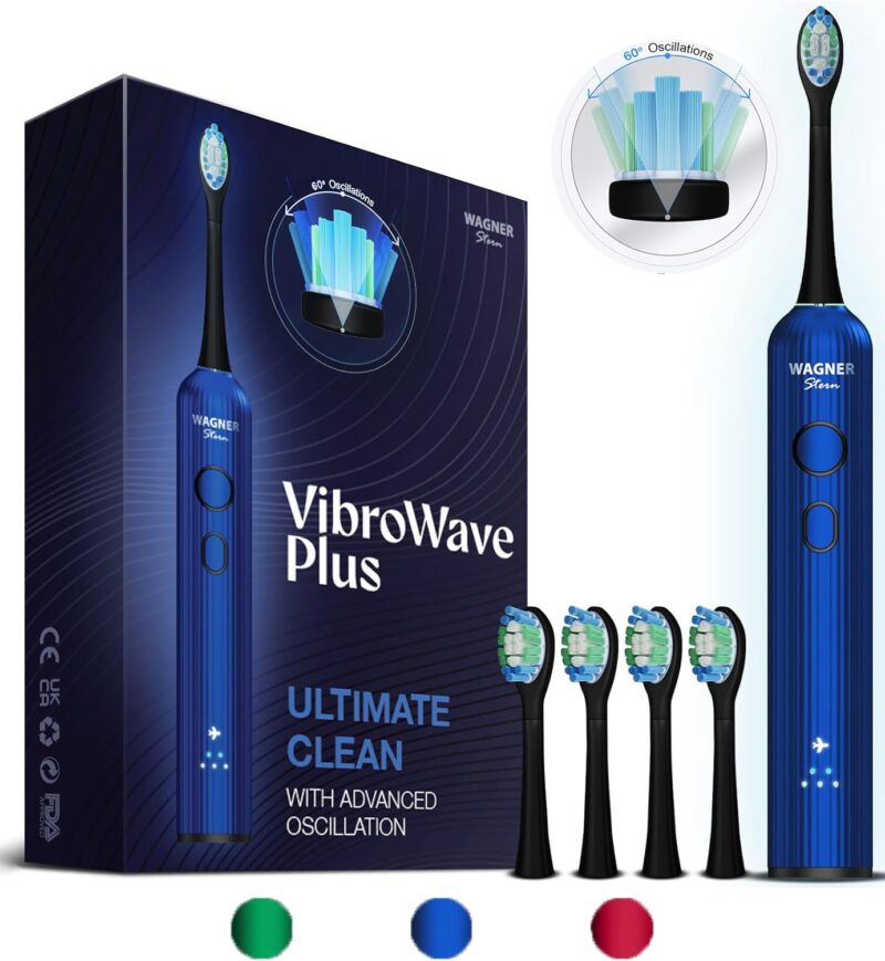 Ел. четка за зъби Wagner Stern VibroWave Plus Oscillation & Vibration Sonic Moonlit Blue