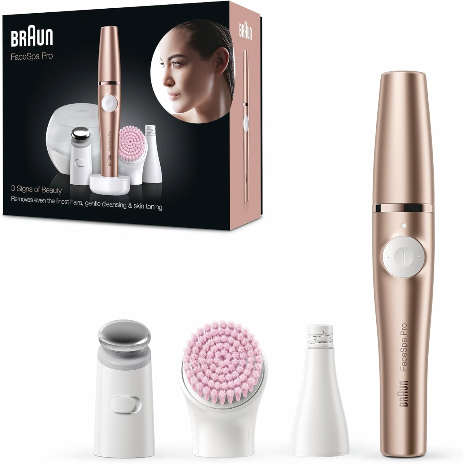 Епилатор Braun FaceSpa Pro SE921 за грижа за лицето