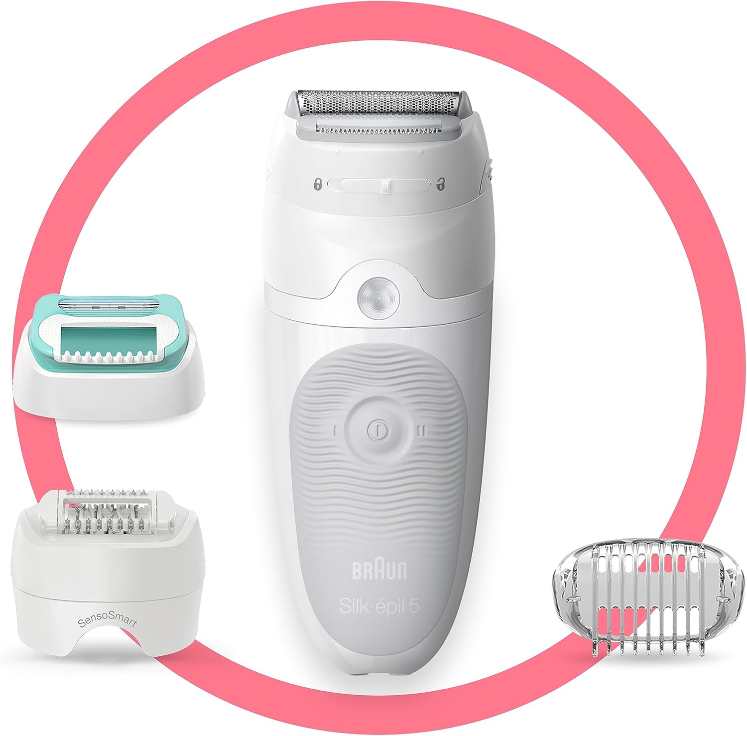 Епилатор Braun Silk-epil 5 Women's Epilator 5-625 + 4 Extras - Image 2