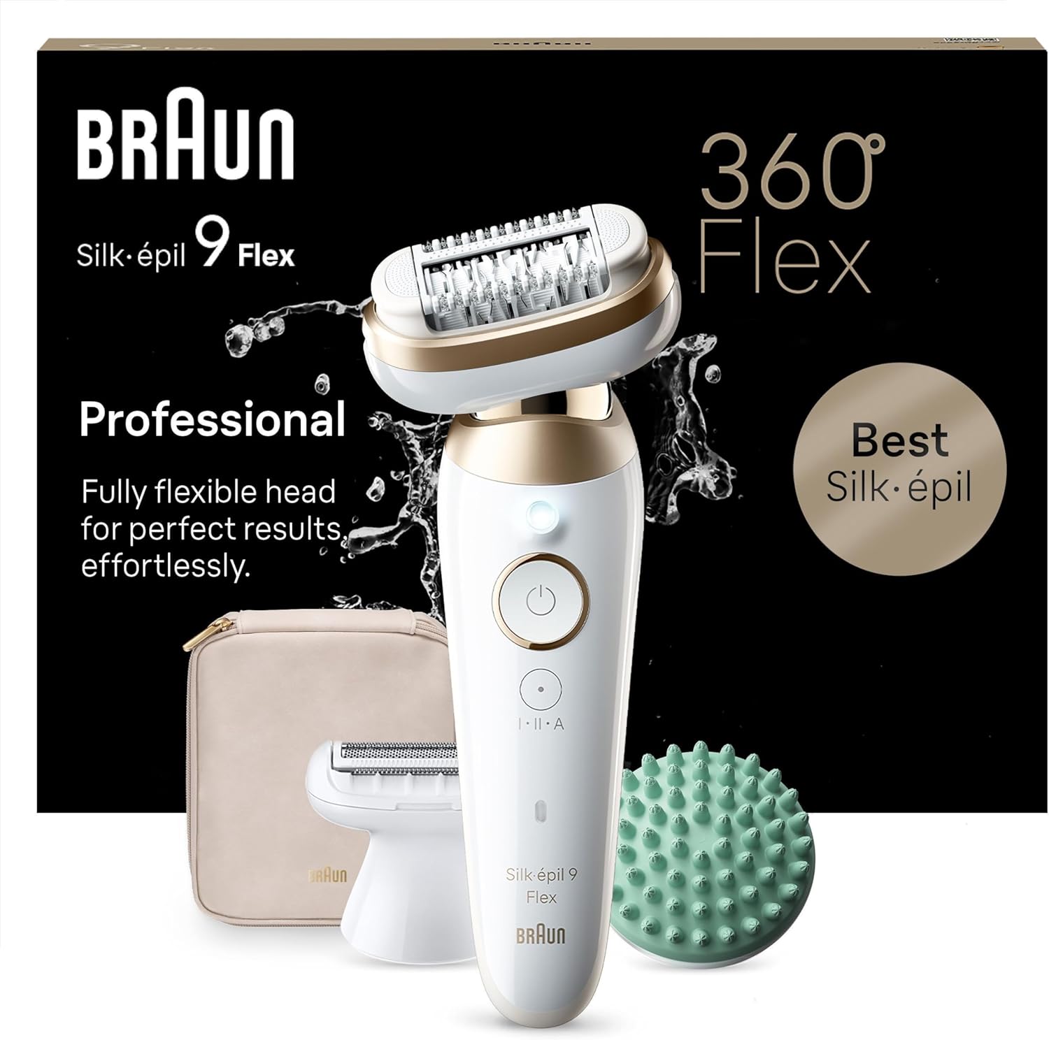 Епилатор Braun Silk-epil 9 Flex 360° SkinSpa 9-071 3D + 5 Extras
