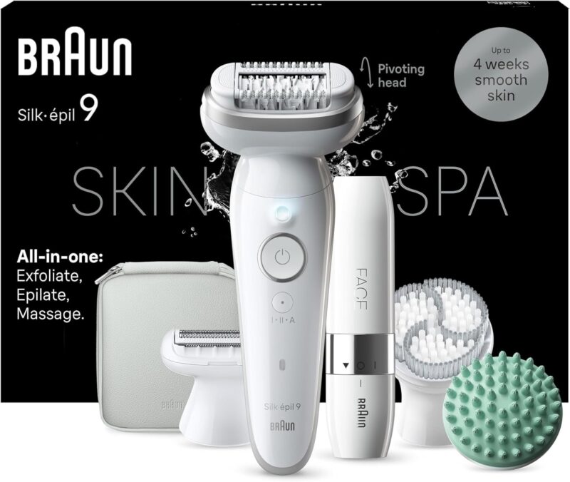 Епилатор Braun Silk-epil 9 SkinSpa 9-381 All-in-One Set