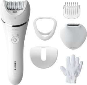 Епилатор Philips Series 8000 BRE715 +6 Аксесоари