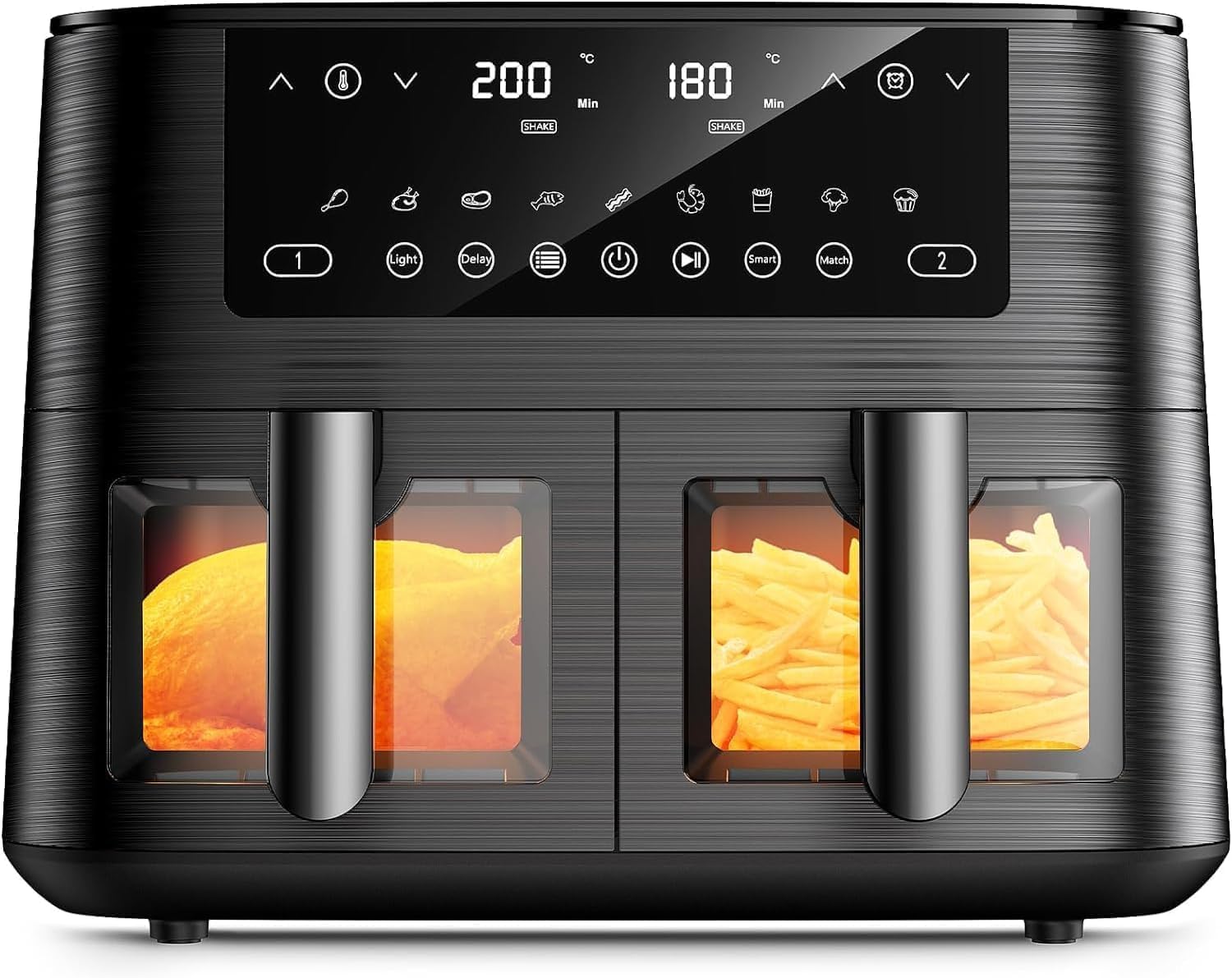 Еър Фрайър CookWise AF2-40D06 Dual Zone Hot Air Fryer 9L XL