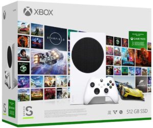 Игрова конзола Xbox Series S 1TB + 3 месеца Game Pass Ultimate Bundle