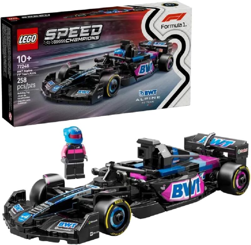 Конструктор LEGO Speed Champions - Formula 1 - Болид BWT Alpine F1 Team A524 (77248)
