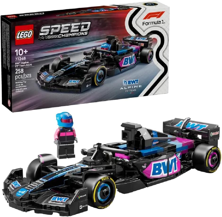 Конструктор LEGO Speed Champions - Formula 1 - Болид BWT Alpine F1 Team A524 (77248)