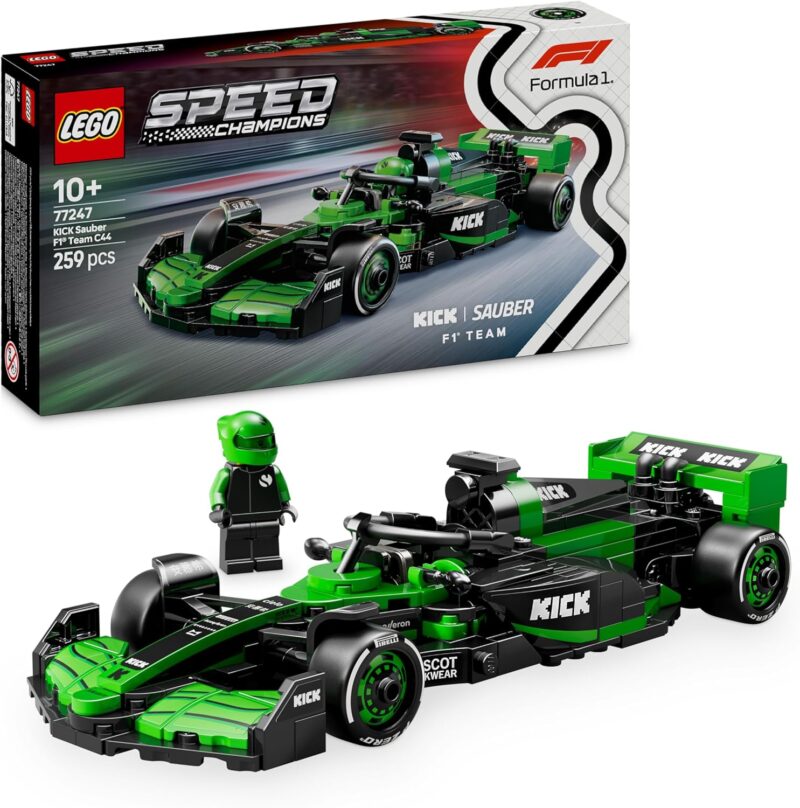 Конструктор LEGO Speed Champions - Formula 1 - Болид KICK Sauber F1 Team C44 (77247)