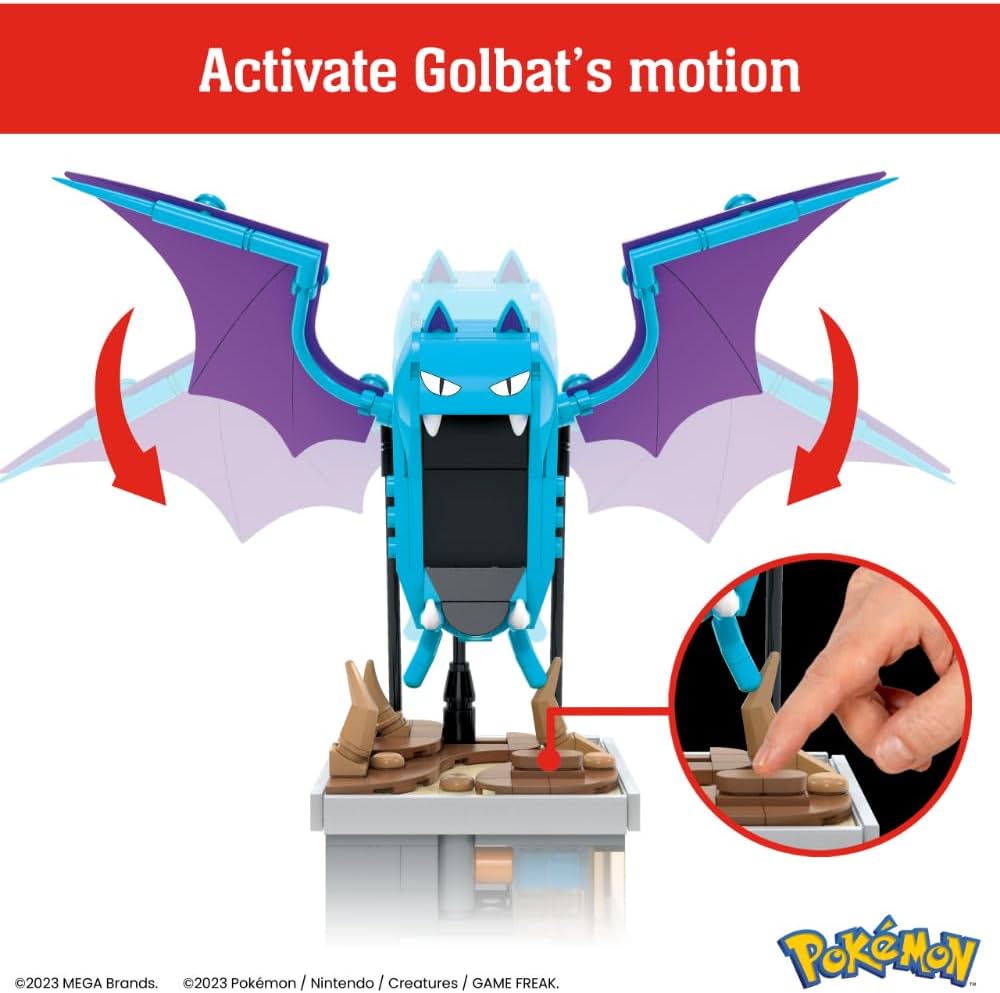 Конструктор Mega Pokémon Motion Golbat 318 части - Image 3