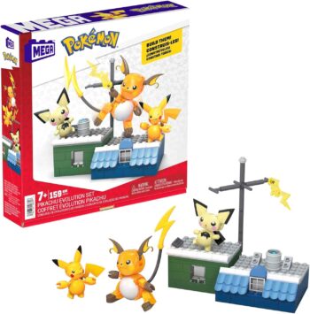 Конструктор Mega Pokémon Pikachu Evolution Set 159 части