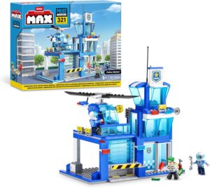 Конструктор ZURU MAX Игрален комплект Полицейски участък