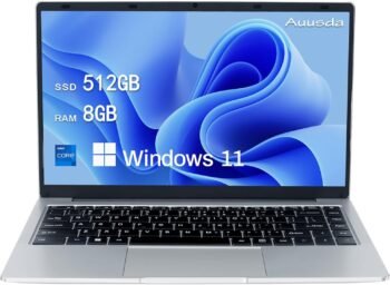 Лаптоп Auusda A146G Laptop 14.1 Inch FHD Intel Celeron J4125 8GB 512GB SSD Windows 11