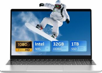Лаптоп Auusda F146 Laptop 15.6 Inch FHD Intel N95 32GB 1TB SSD Windows 11