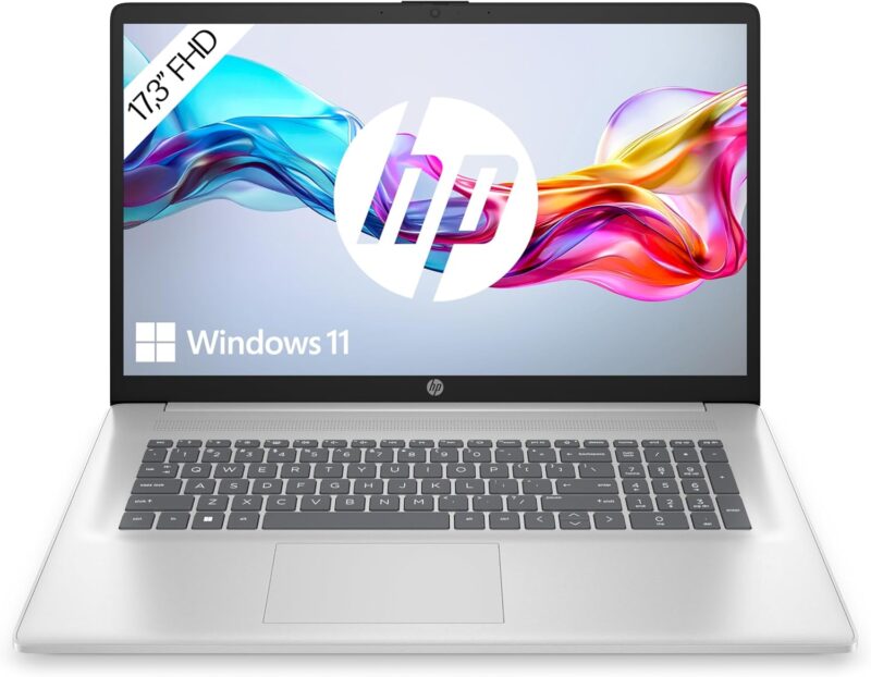 Лаптоп HP A92W1EA Laptop 17.3 Inch FHD Intel Core i3 8GB 512GB SSD Windows 11