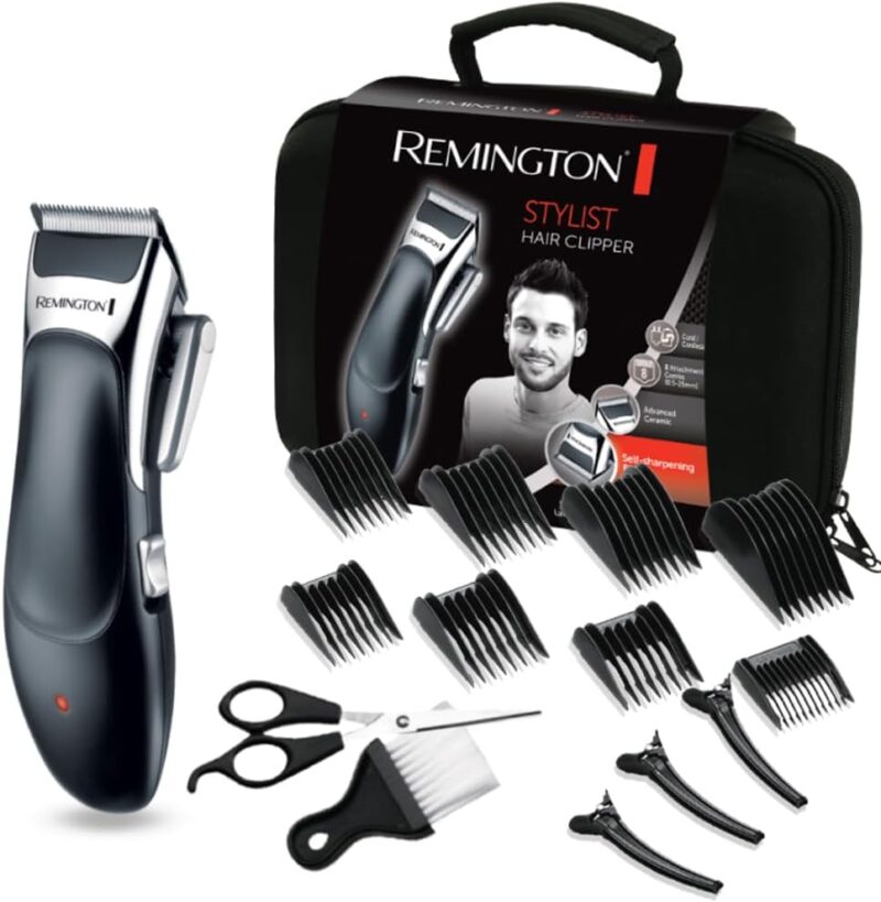 Машинка за подстригване Remington Stylist Hair Clipper Set HC363C
