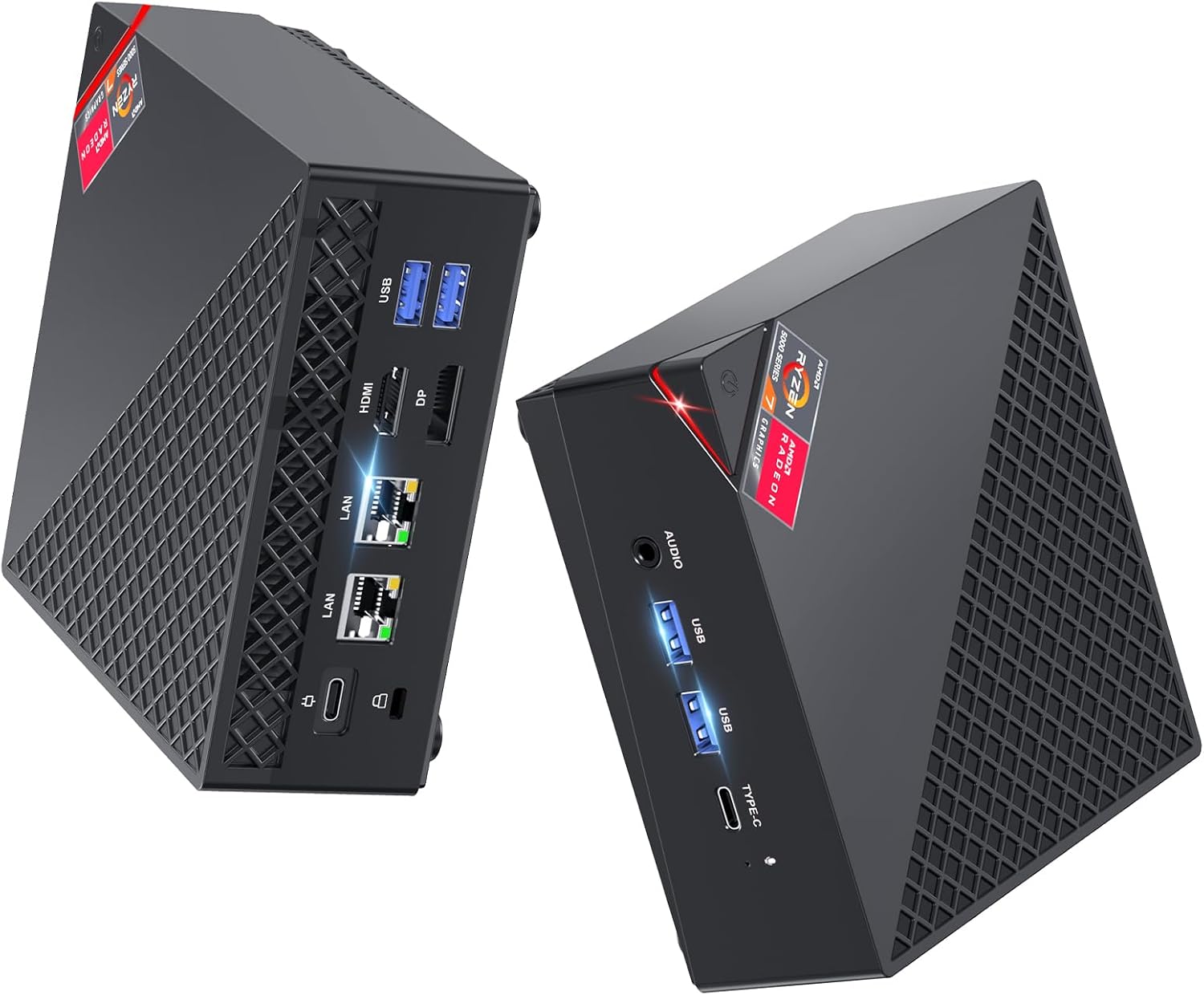 Мини компютър ACEMAGIC AM06 Pro Mini PC 32GB-512GB M.2 SSD AMD Ryzen 7 5700U