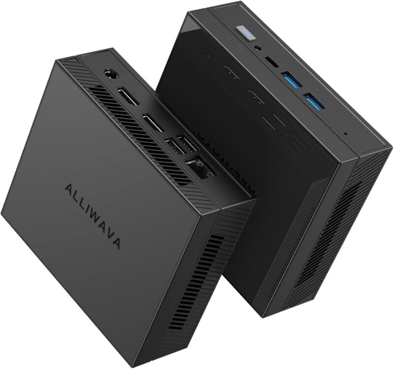 Мини компютър ALLIWAVA GX55 Mini PC 8GB-256GB M.2 SSD Intel N5105