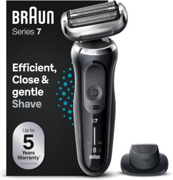 Мъжка ел. самобръсначка Braun Series 7 360° Flex EasyClick 71-B1200s Black