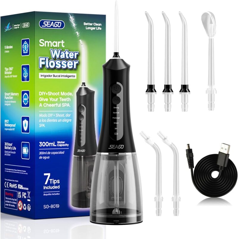 Орален Иригатор Seago SG-8019 Black