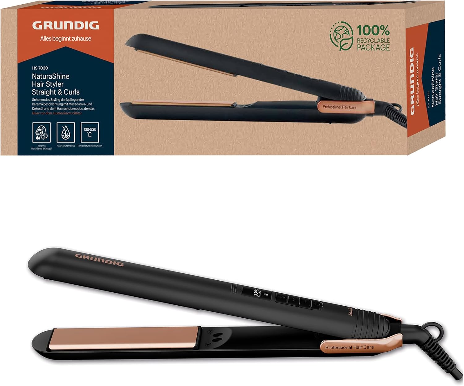 Преса за коса Grundig HS 7030