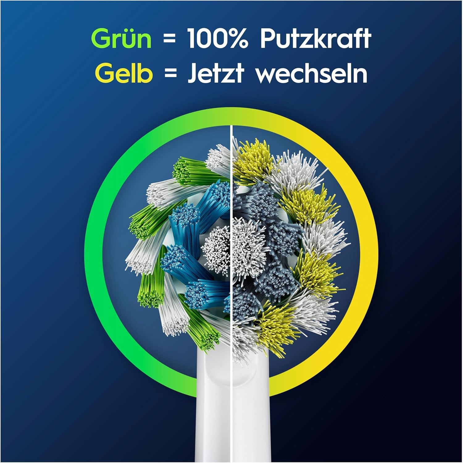 Резервни глави ел. четка за зъби Oral-B Pro CrossAction Опаковка от 10бр White - Image 4