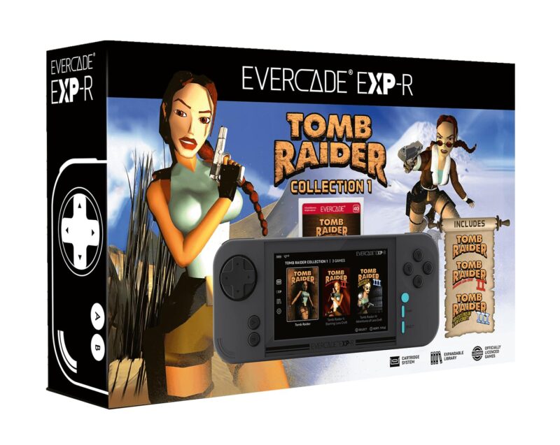 Ретро ръчна конзола за игри Blaze Evercade EXP-R