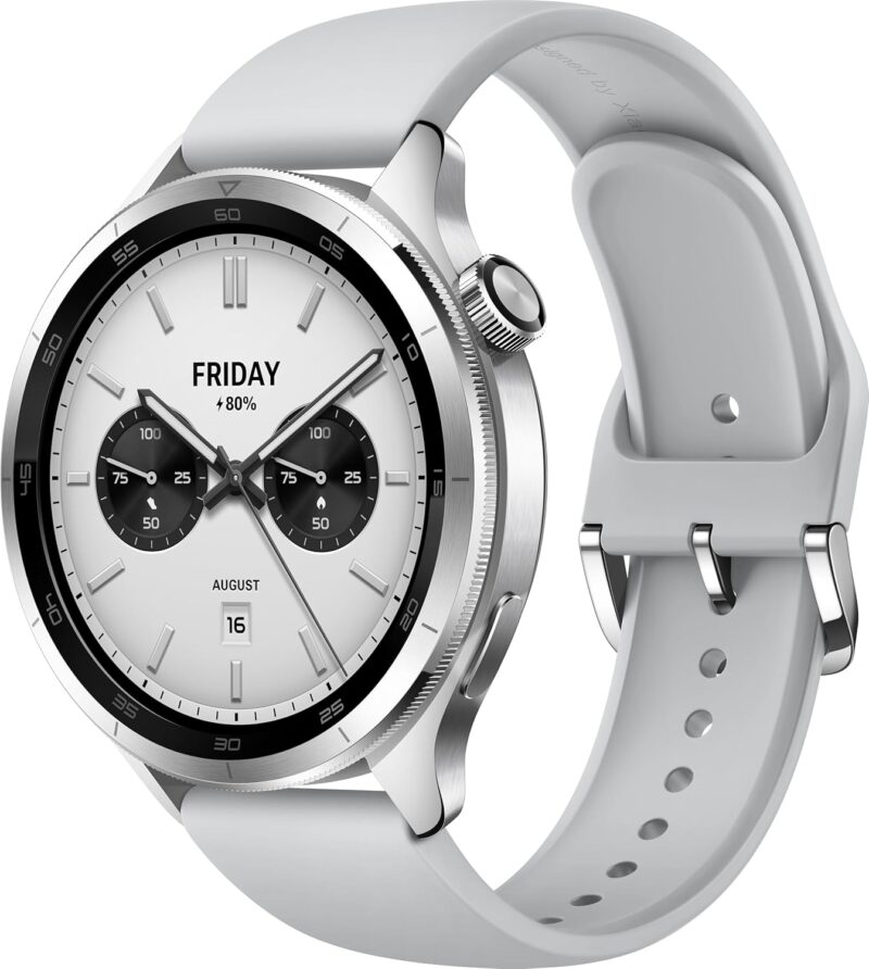 Смарт часовник Xiaomi Watch S4 Smart Watch 1.43 Inch AMOLED Silver