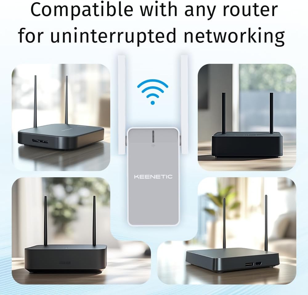 Удължител на обхват Keenetic Buddy 4 N300 Mesh Wi-Fi 4 - Image 4