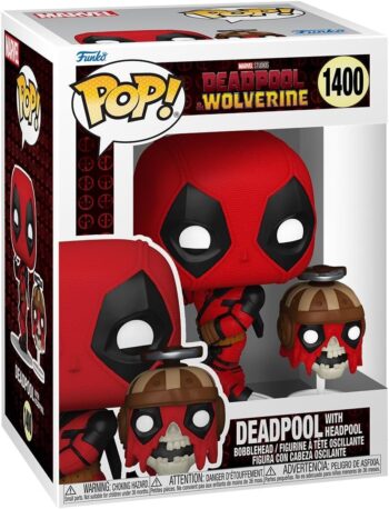 Фигура Funko POP! Marvel Deadpool & Wolverine - Deadpool & Headpool
