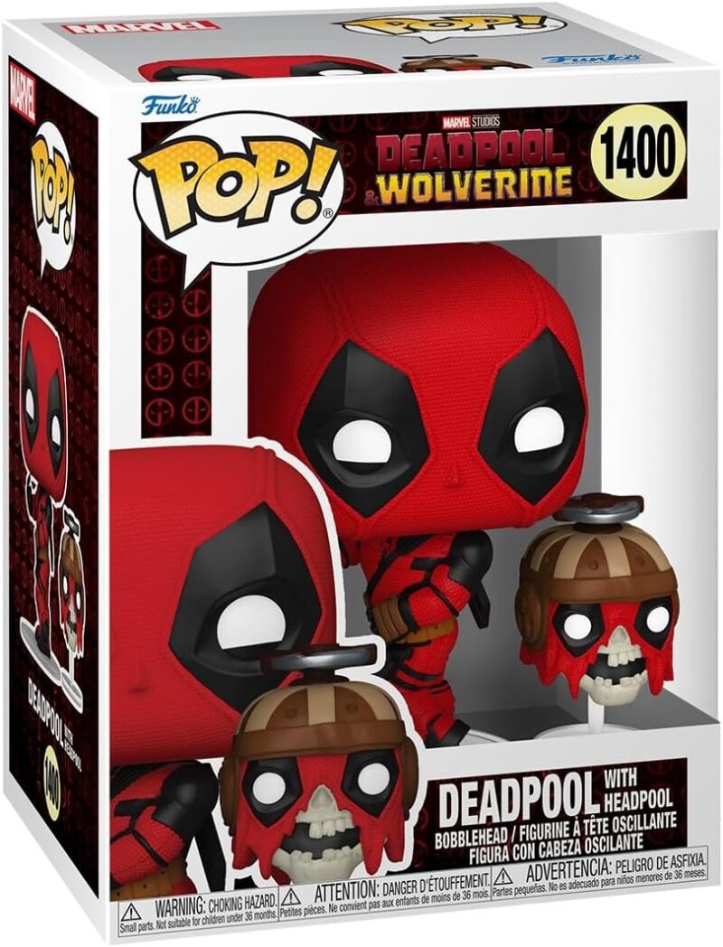 Фигура Funko POP! Marvel Deadpool & Wolverine - Deadpool & Headpool