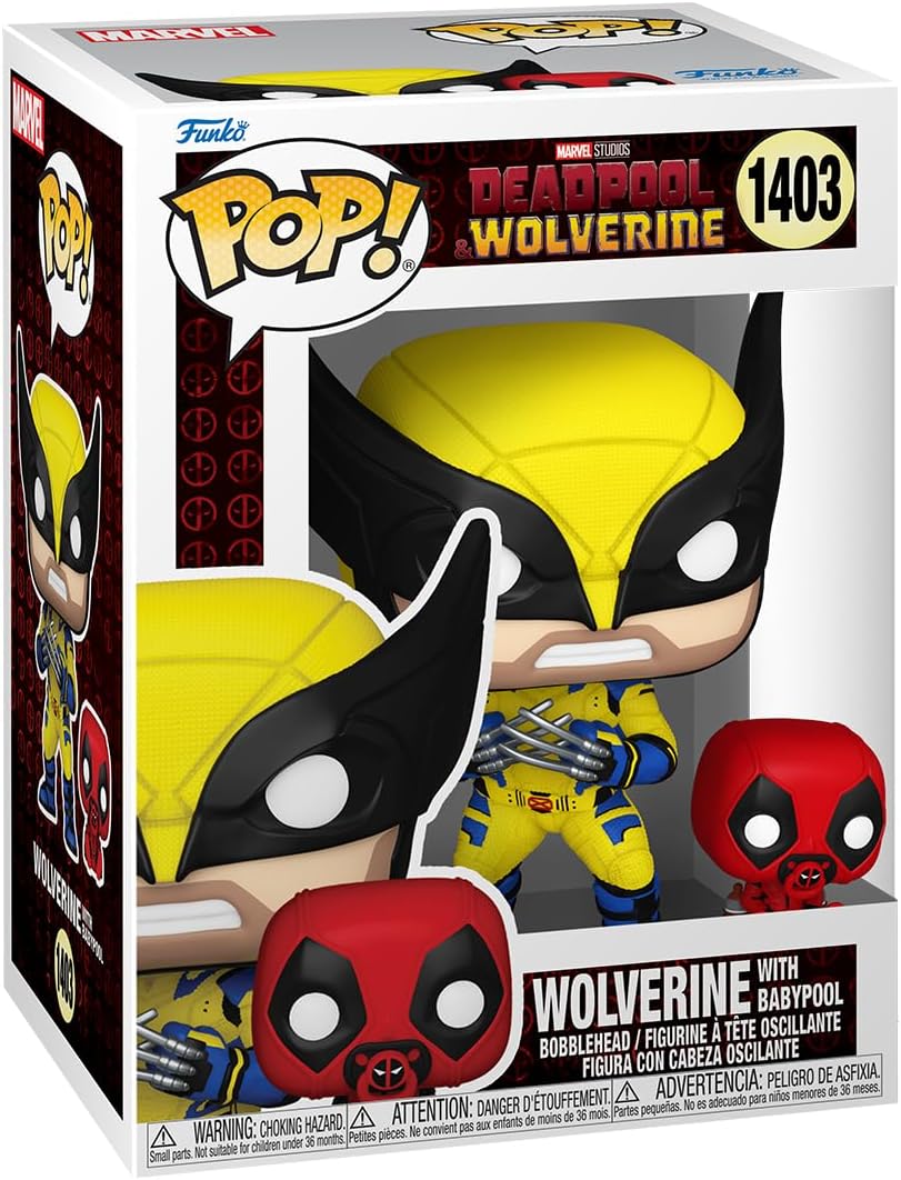Фигура Funko POP! Marvel Deadpool & Wolverine - Wolverine with Baby Pool