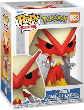 Фигура Funko Pop! Games: Pokemon - Blaziken - Lohgock