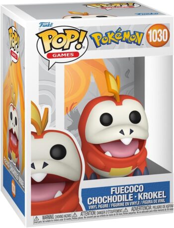 Фигура Funko Pop! Games: Pokemon - Fuecoco - Crokel