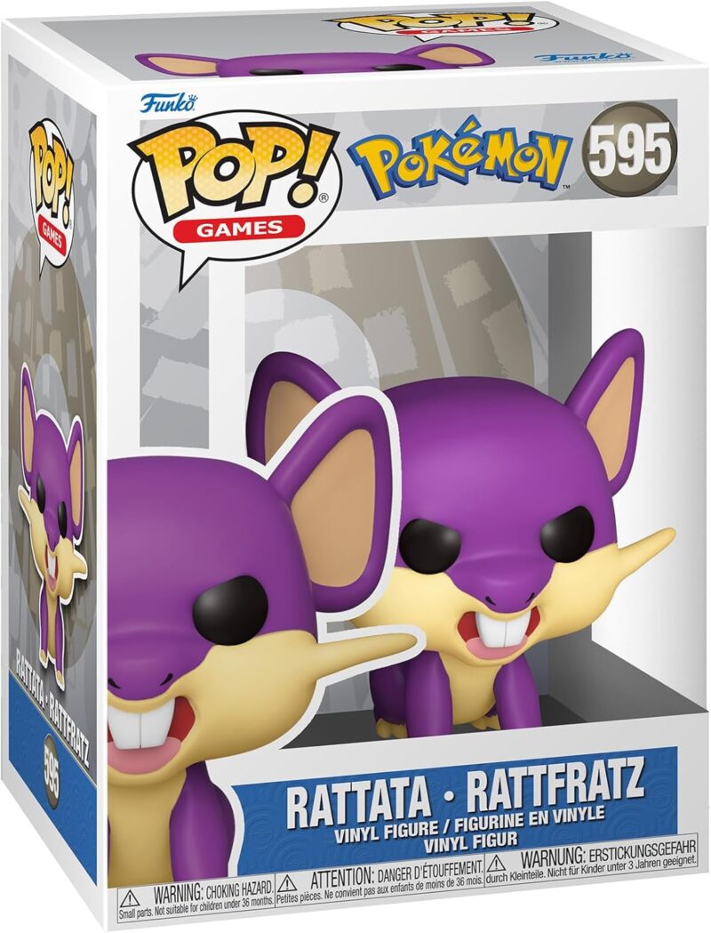Фигура Funko Pop! Games Pokemon – Rattata