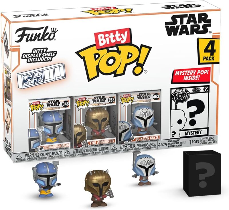 Фигурки Funko Bitty POP! Mandalorian - Heavy Infantry Mandalorian