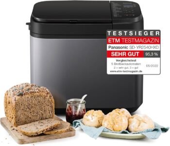 Хлебопекарна Panasonic SD-YR2540 Premium Grey Fully Automatic Bread Maker