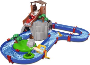 Aquaplay - AdventureLand Комплект за игра воден път с планина