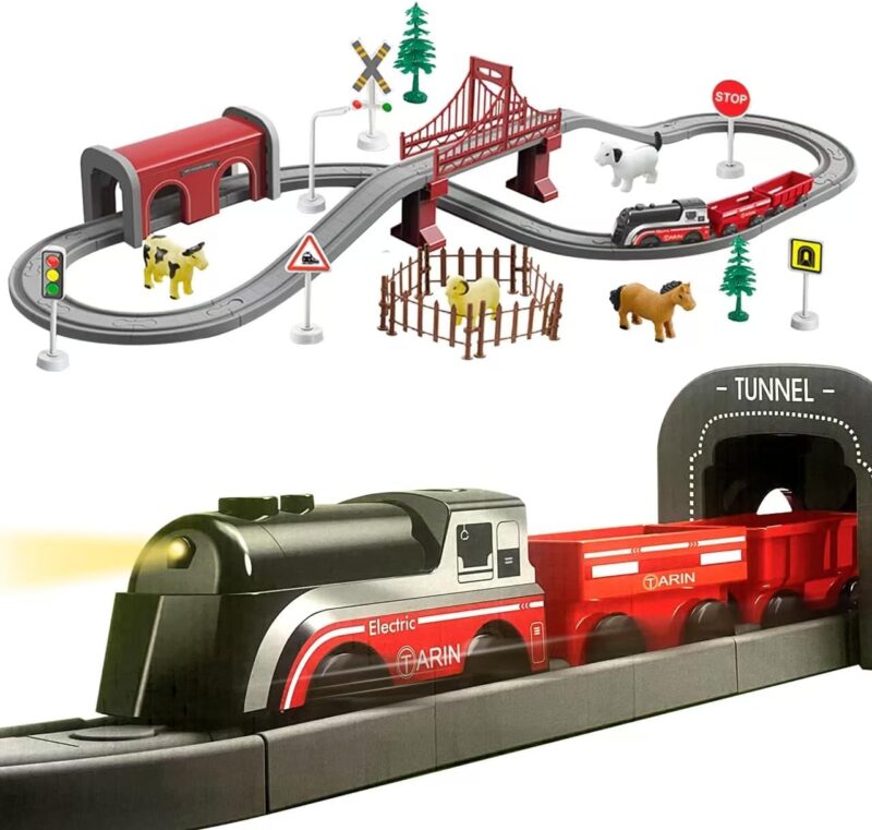 BASAMOU - Комплект влакче с батерии