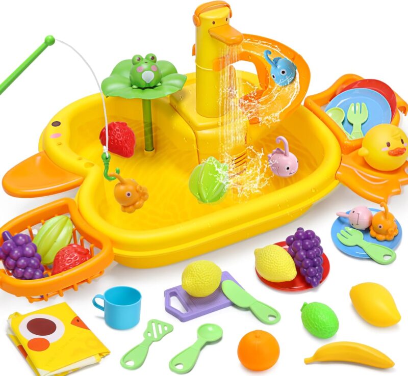 CUTE STONE - Кухненска мивка Комплект играчки Воден басейн
