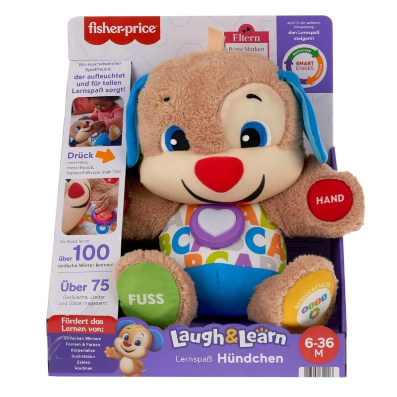 Fisher-Price – FPM50 Плюшена играчка с музика Кученце