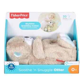 Fisher-Price – FXC66 Плюшена играчка с музика спящо бобърче