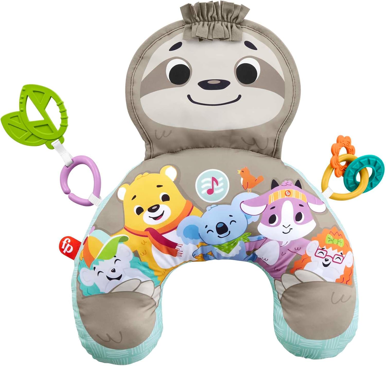 Fisher-Price – Плюшена Бебешка възглавница за игра