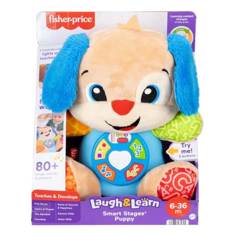 Fisher-Price – Плюшена играчка с музика Зайче