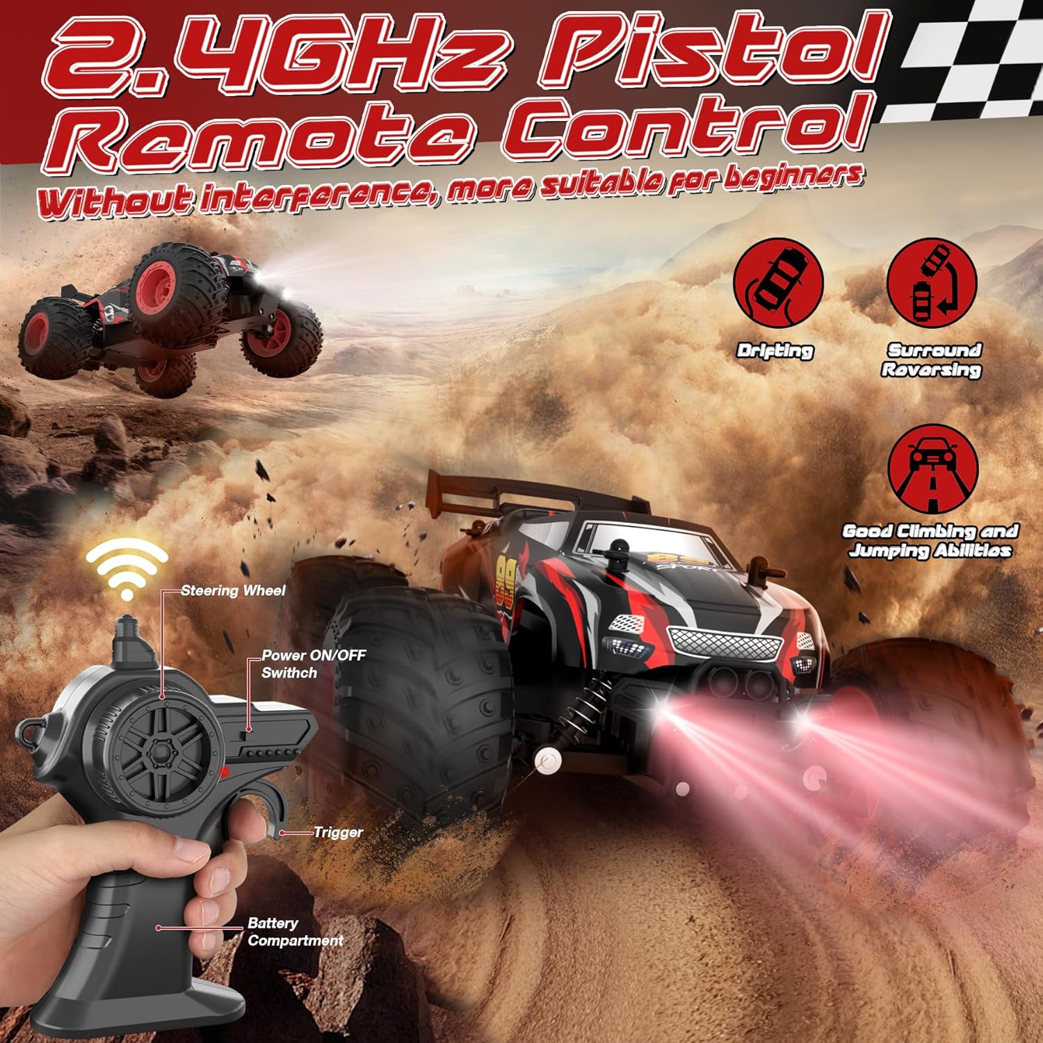 Fivejoy All Terrain Off-Road с дистанционно управление - Image 2